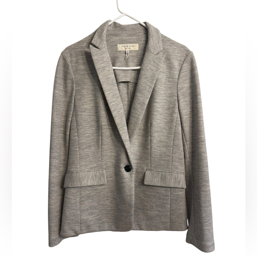 Rag & Bone 100% Wool Lexi Blazer Collegiate Dark Academia Corpcore